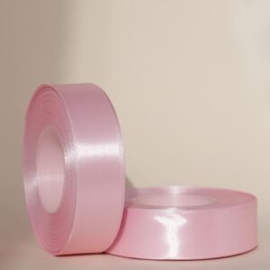 Стрічка атласна "Ніжно-рожевий" 2,5 см