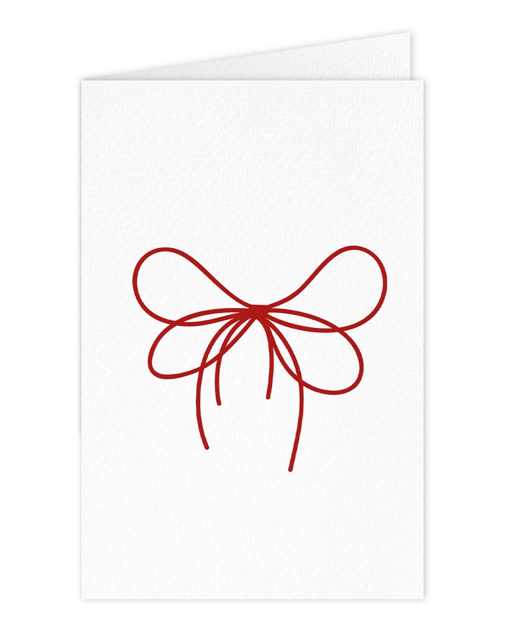 Листівка-книжечка Черовний бантик